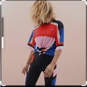 P.E. Nation short sleeve jersey. Size XS